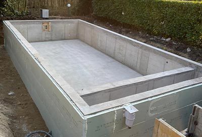 Errichtung eines Pools in Düsseldorf • Hoyer Bauunternehmung GmbH